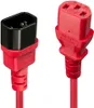 Cavo di prolunga IEC Lindy da 1 m, rosso Anteprima dell’immagine prodotto 1