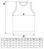 Moraj Herren Tanktop Unterhemd ärmellos – Rot, Größe XXL, Produktbild-Vorschau 6