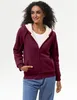 ASKSA Veste Sweat Femme Doublée Chaude Hiver Zippée Veste Voir les images du produit 2