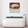 Leinwandbild seerosenblüte 30x30 cm Feeby beige wandbild Produktbild-Vorschau 2