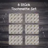Tischset 6x45x30 cm Platzset Tischmatte Platzmatte Produktbild-Vorschau 4