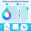 Pool-Lampe 15W Poolbeleuchtung IP68 Wasserdicht & Dimmbar Produktbild-Vorschau 2