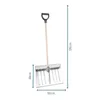 A snow shovel with dimensions indicated. Anteprima dell’immagine prodotto