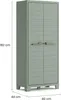 Keter Keter Planet Outdoor Lagerschrank hoch - 3 Regale - Voir les images du produit 3