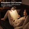Leselampe Buch Klemme Aufladbar 3 Farbtemperatur Dimmbar Produktbild-Vorschau 4