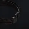 SERASAR | Bracelet premium en cuir véritable pour hommes Voir les images du produit 4