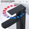 Homelody Wasserhahn Bad Schwarz Badarmaturen für Warm und Produktbild-Vorschau 3