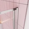 Duschspa 120x140cm Badewannenaufsatz 5-teilig Chrom Produktbild-Vorschau 5