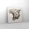 Bild auf Leinwand - Leinwandbild - tiger tier - 30x30cm - Produktbild-Vorschau 4