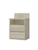 VBChome Comodino 40 x 32 x 59 cm Rovere Sonoma Comodino con Anteprima dell’immagine prodotto 4