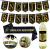 Oblique Unique Endlich Rentner Deko Set - Girlande + Produktbild-Vorschau 1
