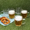 6x Dublin Bierkrug 400ml mit Relief & Henkel Bierhumpen Produktbild-Vorschau 3