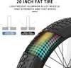 20"FatReifen，Pedelec E-Klapprad, E-Bike Faltbares,250W Produktbild-Vorschau 4