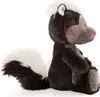 A plush toy skunk is shown from the side against a white background. Produktbild-Vorschau