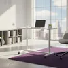 Buddy 04 nastavitelný stolek na kolečkách bílý Náhled obrázku produktu 2