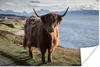 MuchoWow® Poster Schottische Highlander - Bergen - Meer Produktbild-Vorschau 1