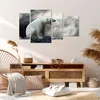 Bild auf Leinwand - Leinwandbild - Bär Tiere Wasser Eis - Produktbild-Vorschau 7