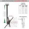Barkan - Deckenhalterung 29 Zoll - 65 Zoll/74cm - 165cm - Produktbild-Vorschau 7