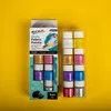 Mont Marte Metallic Textilfarbe Set 8 x 20ml – Waschfest & Produktbild-Vorschau 4