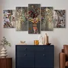Vlies Leinwandbild - Tree of Life 200x100 cm Abstrakt Produktbild-Vorschau 4