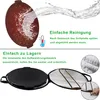 XINZI BBQ liatinová grilovacia doska, okrúhla, Ø 45 cm, Náhľad obrázku produktu 4
