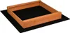 Baby Mix bac à sable en bois avec bancs 120x120 cm Voir les images du produit 2