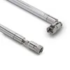 120cm Teleskop Antenne Ersatz F Stecker DAB UKW Radio FM AM Produktbild-Vorschau 2