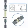 Ausziehbarer Ablaufschlauch  Abwasserschlauch 60-200cm Produktbild-Vorschau 6