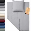 EllaTex Premium Mikrofaser Bettwäsche 155x200 + 80x80 cm – Produktbild-Vorschau 1
