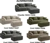 Big-Sofa 284 cm breit Wellenunterfederung Lounge-Couch Produktbild-Vorschau 12