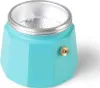 Orbegozo KFV 345, Moka kanvica, Modrá, Hliník, 3 šálok Náhľad obrázku produktu 5