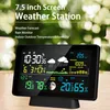 meteostanice s barevným 7,5palcovým displejem, srážkoměr, Náhled obrázku produktu 2