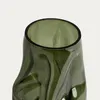 HOMLA EVARA-Vase, skleněná váza, zelená, 16 x 27 cm Náhled obrázku produktu 2