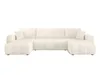 Couchgarnitur Sofa Sofagarnitur ALICE im Cord Stoff in U Produktbild-Vorschau 2