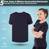 5er Set Jungen & Mädchen Kurzarm Unterhemden - Feinripp - Produktbild-Vorschau 3