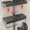 Zweistöckige Duschablage, ohne Bohren, höhenverstellbar, Produktbild-Vorschau 2