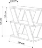 Skye Decor, Lazena - Antracite, tavolini, antracite, 60 x Anteprima dell’immagine prodotto 3