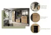 Garderobe Sitzbank "Cooper" Artisan Eiche und grau Produktbild-Vorschau 4