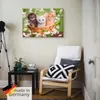 ARTland Leinwandbild Katzen sitzen in einem Korb Größe: Produktbild-Vorschau 5