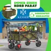 KESSER® Bollerwagen faltbar GT9000 Handwagen mit Dach | Produktbild-Vorschau 5
