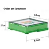 Wiederaufladbare quadratische Sprechtasten. Set mit 6 Produktbild-Vorschau 5