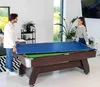 Biliardový stôl Vip Extra 7 FT hnedo/zelený s nadstavcom Náhľad obrázku produktu 4