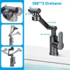 Wasserhahn Bad, Waschtischarmatur, Warm und Kaltwasser Produktbild-Vorschau 3