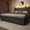 okwish Polsterbett 140×200 mit Steckdose,Nachtlicht und Produktbild-Vorschau 8