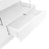 MODFU TV-Schrank Hochglanz-Glas Lowboard mit Produktbild-Vorschau 10