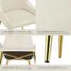 Chaise rembourrée Avane, aspect velours, capacité de charge Voir les images du produit 5