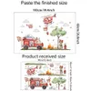 Cartoon Feuerwehrtier Wandsticker, selbstklebend, Produktbild-Vorschau 5
