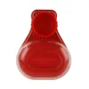 A top-down view of a red radiator bleed key with a collection cup. Produktbild-Vorschau