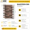 AMK Wandpanelen – Decoratieve Baksteenlook – Flexibele Productafbeelding-voorbeeld 3