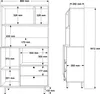 Skye Decor, RE3-SW, Mehrzweckschrank, Eiche, 100 % Produktbild-Vorschau 7